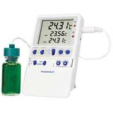 Digi-Sense Traceable High-Accuracy Fridge/Freezer Thermometer with Calibration; 1 Bottle Probe - 98767-30