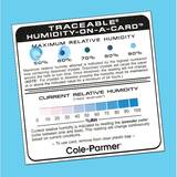 Digi-Sense Traceable Humidity Card with Calibration; 6/Pk - 03313-06