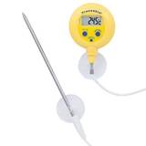 Digi-Sense Traceable Waterproof Remote Probe Thermometer Ultra with Calibration, ±0.5°C accuracy at tested points; 1 Stainless Steel Probe - 98767-33