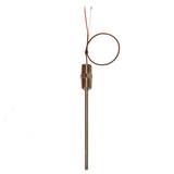 Digi-Sense Type J Ind Thermocouple Probe Probe 6 in. L, 12 in. Ext .250 Dia, Ungrounded Junction - 18524-89