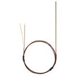Digi-Sense Type K Economic Hollow Thermocouple Probe 6 in. L, 36 in. E x t 30 Awg .062 Dia, Grounded Junction - 18525-42