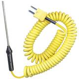 Digi-Sense Type K Thermocouple Probe; General-Purpose Penetration, Coiled Cable - 98768-33