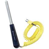 Digi-Sense Type K Thermocouple Probe; Surface-Temperature, Coiled Cable - 98767-19