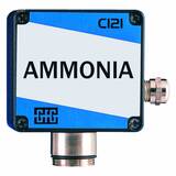 GfG CI 21 Fixed Gas Transmitter with External Sensor, Ammonia (NH3), 0 to 200 ppm - 2212004