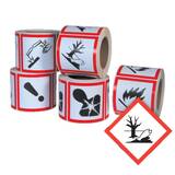 GHS Environmental Pictogram Labels (4" x 4"), 500/roll - GHS1265