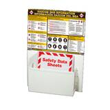 GHS Information Station with Binders (18" x 24"), English/Spanish - GHS1052