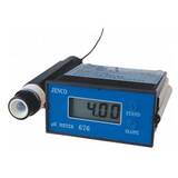 Jenco Monitor, No Relays, LCD, BNC, 1/8 DIN (Probe Sold Separately) - 676