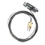 Digi-Sense 1.25-2.25" Dia. Hose Clamp Surface Thermocouple Probe with SS Cable, Type J - WD-08469-40