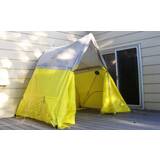 Pelsue Ground Tent, Yellow and Gray, Fiber to the Home, 6.5ft Tall - 6705