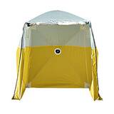 Pelsue Ground Tent, Yellow and White, 14' x 14' x 7'H, with Case - 6514A
