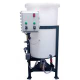 Quantrol JL Wingert Glycol Feed System with Pressure Switch, 50 Gallon with Audible Alarm & Dry Contact - GL50-E1-1/B-C