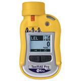 RAE Systems ToxiRAE Pro LEL Personal Monitor - % LEL Reading, Datalogging, Wireless, Rechargeable Battery, Rubber Boot - G02-B034-000