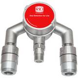 RKI Instruments Wet Well Package with Beacon 410 Controller, Tri-Head IR LEL (HC)/O2/H2S, and IR CH4 Direct Connect (For Ceiling Mounting) - 72-2104RK-WW1