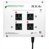 Agrowtek RX4i Digital Intelligent Quad Outlet Relay, 120V 15A