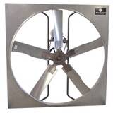 Schaefer 48" Galvanized Panel Fan, 5-Wing, 1 Hp, 2-Speed, 230 Volt Only - 485P1-2