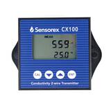 Sensorex CX100 Loop Powered 4-20mA Conductivity Transmitter, 4-20mA, VDC, w/ Display