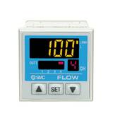 SMC PF2*20 Digital Flow Switch for 4-Channel Flow Monitor, Remote Type Display Unit - PF2D201-A