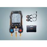 Testo 550s Basic Kit - Smart Digital Manifold with Wired Clamp Temperature Probes - 0564 5501 01