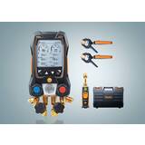 Testo 557s Smart Vacuum Kit with Hoses - Smart Digital Manifold with Wireless Vacuum and Wireless Temperature Probes and 4 Hose Set - 0564 5572 01
