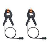 Testo Clamp Temperature Probe Kit (fixed cable, NTC) - For measurements on pipes (Ø 6-35 mm) - 0613 5507