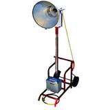 Western Technology 1000W Single Head Portable Light with Cart - 7410-1