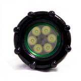Western Technology 6 LED Blast Light, Polyurethane-Wrapped Aluminum, No-Air, 10Ft 16.2 EC Green Cable - 3475-80/10 16.2