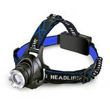 Western Technology Rechargeable Zoom XML 388 Lumen LED Headlamp, Includes Rechargeable Batteries and 3 Chargers - 7705