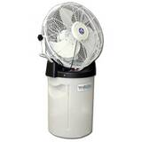 Schaefer Portable Misting Fan with Tank and White 18" 3-Speed Fan - PVM18