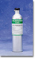 34 Liter 4 Gas Mix CO,H2S,O2,LEL