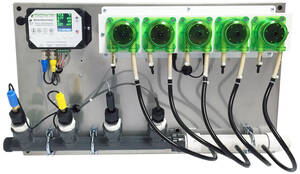 Agrowtek GrowControl™ MDX4 Dosing Panel (quad pump, B size panel)