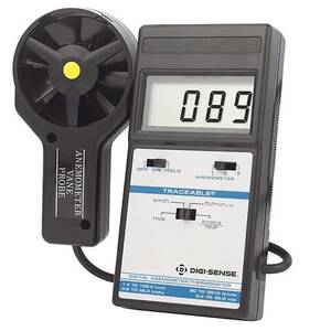 Digi-Sense Traceable Digital Anemometer with Temperature and Calibration - 98767-05