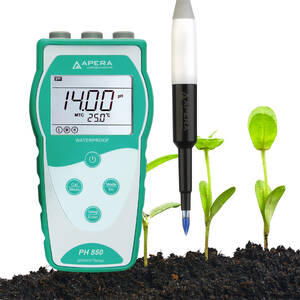 Apera PH850-SL Portable pH Meter Kit for Soil