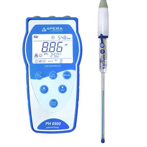 Apera PH8500-MS Portable pH Meter for Micro Samples with Data Logger