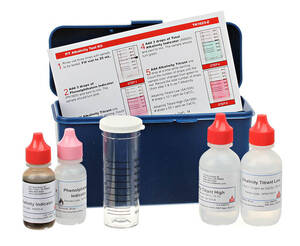 AquaPhoenix Alkalinity (P/T) Test Kit, 1 drop = 10 or 50 ppm as CaCO3 - TK1023-Z