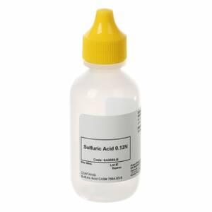 AquaPhoenix Alkalinity Titrant Low (yellow cap), Sulfuric Acid 0.12N 60mL - SA9555-B
