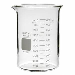 AquaPhoenix Beaker, Glass 1000mL - BK-1000-G