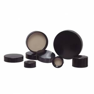 AquaPhoenix Black Cap for Amber Glass Quart - CP-4801C-BLK
