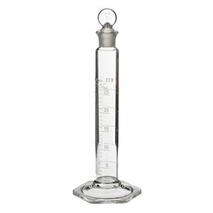 AquaPhoenix Cylinder, Glass 25mL (mixing cylinder with stopper) - CY-7025-M
