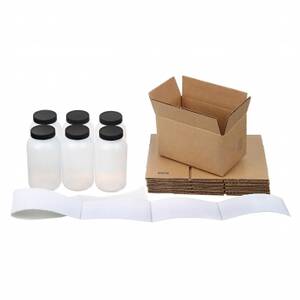 AquaPhoenix Mailer Bottles, 250cc, 6/pk, with mailers and labels - MB-2250-P-6PK