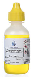 AquaPhoenix Potassium Chromate Indicator Solution, 5% w/v, 60mL - PC8025-B