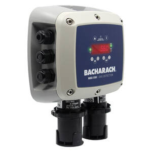 Bacharach 6600-8050 MGS-550 Safety Compliance Gas Detector - IP66, 5-digit LED (consentration level), Analog and (3) Relay Outputs, Modbus, (1) Factory Installed IP66 Sensing Head - R427A, 0-1,000 ppm, SC