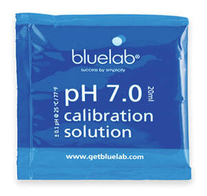 Bluelab pH 7.0 Calibration Solution 20ml. carton of 25 - PH720BL