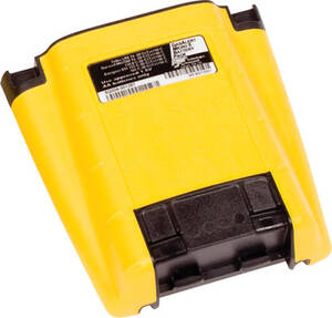 BW Technologies Alkaline Battery Pack, European-style Safety Screws, Yellow