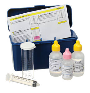 AquaPhoenix Chlorinated Alkaline Test Kit: 1 drop = 160 ppm as NaOH / 10mL - TK5000-Z