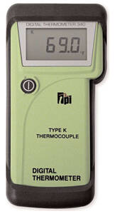 TPI 340/C1 Single Input K-Type Thermocouple Thermometer