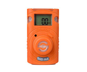 Crowcon Clip SGD Maintenance Free Single Gas Disposable Monitor, CO 25/50ppm - CL-C-25