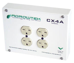 Agrowtek CX4A Outlet Contactor, 240V 25A