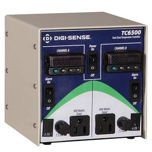 Digi-Sense 2-Zone Temperature Controller; Type J, 120V/15A - WD-36225-71
