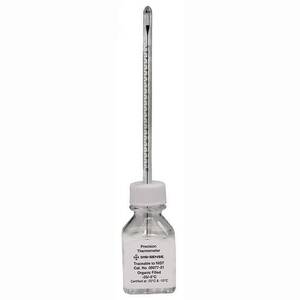 Digi-Sense Certified Freezer Bottle Thermometer, -25/-5C, 210mm Length - 08077-21
