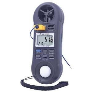 Digi-Sense Environmental Meter; Wind Speed, Humidity, Temperature, and Light Meter - 98766-87